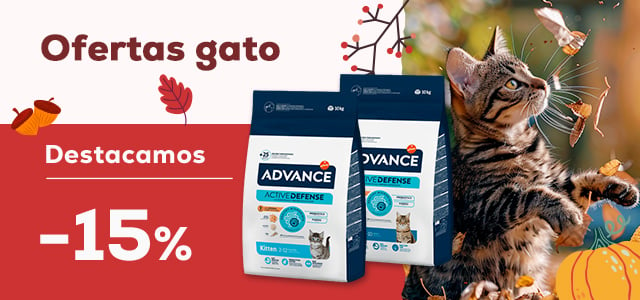 Ofertas gato🐈  | -15% en selección de pienso Advance 10 kg