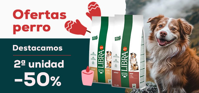 Ofertas perro 🐶  | 2ª ud. -50% en selección de pienso Libra