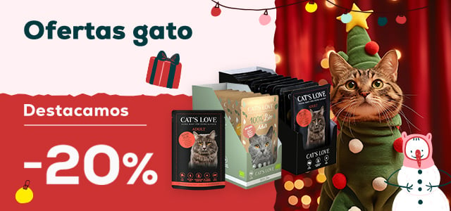 Ofertas gato🐈  | -20% en variedad de húmedo Cat`s Love