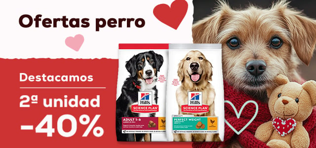 Ofertas perro 🐶  | 2ª ud. -40% en selección de pienso Hill’s