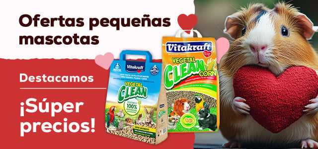 Pequeños animales  🐰 |   ¡Súper precio! en selección de lechos Vitakraft