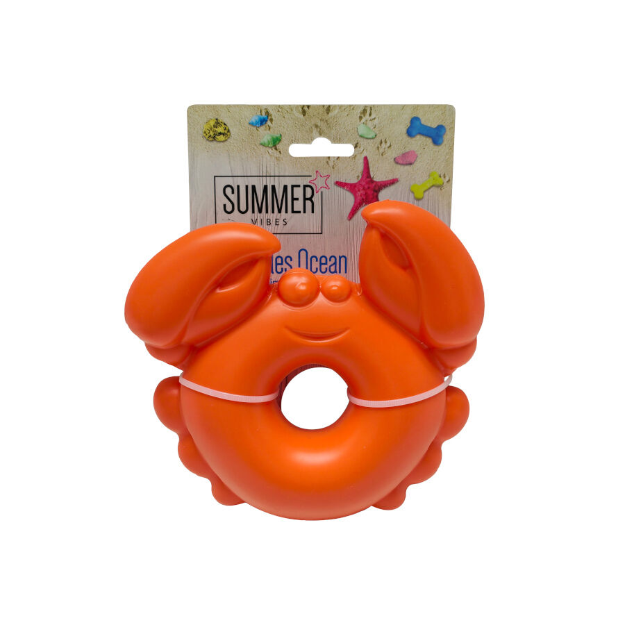 Summer Vibes Assorted Rounds Animales Marinos de juguete para perros, , large image number null