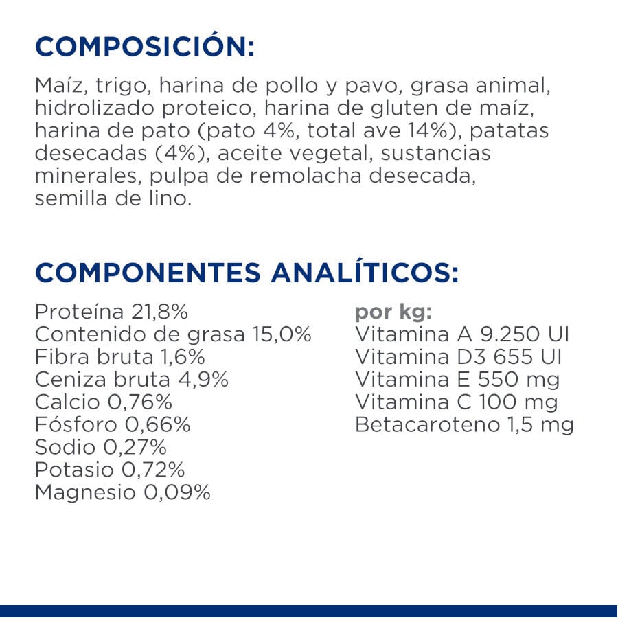 Hill's Science Plan Culinary Creations Pato y Patata pienso para perros medianos, , large image number null