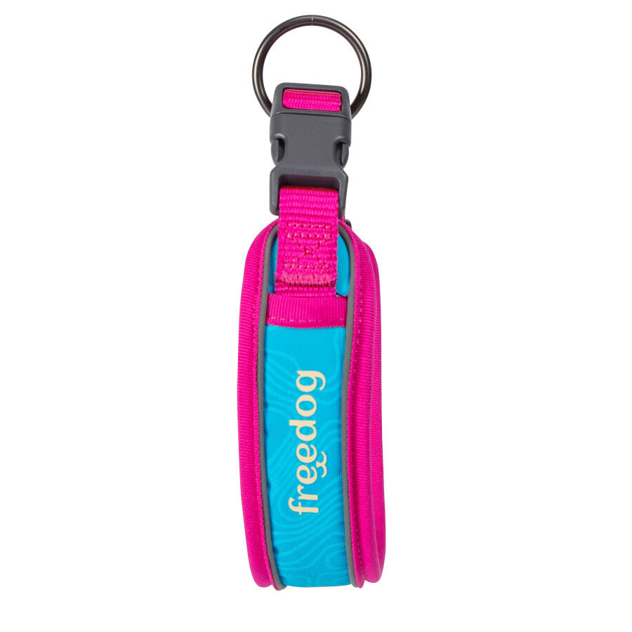 Freedog Cool Pro Tech Collar Refrescante Fucsia Deportivo para perros, , large image number null