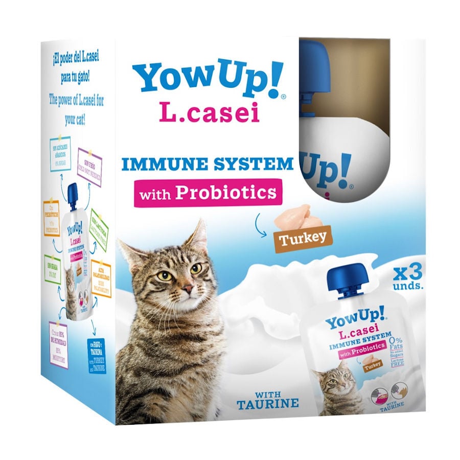 YowUp! L.casei Pavo yogur para gatos – Pack 3, , large image number null