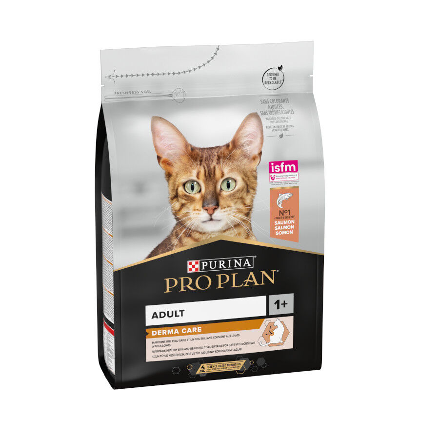 Pro Plan Adult OptiDerma Salmón pienso para gatos