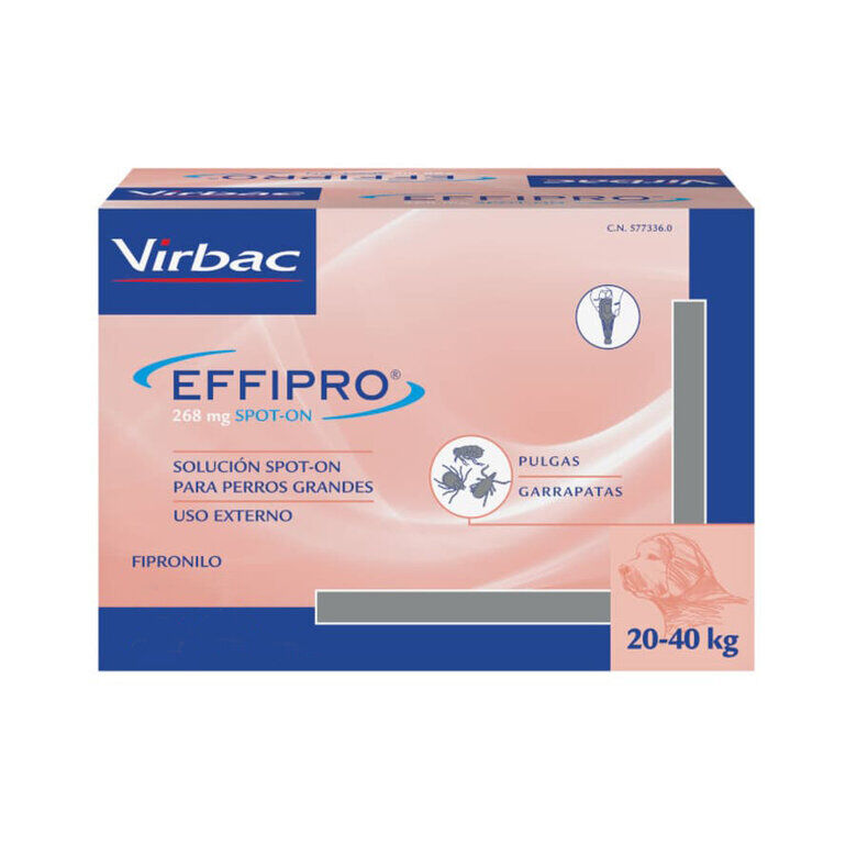 Virbac Effipro pipetas antiparásitos perros 20-40 kg