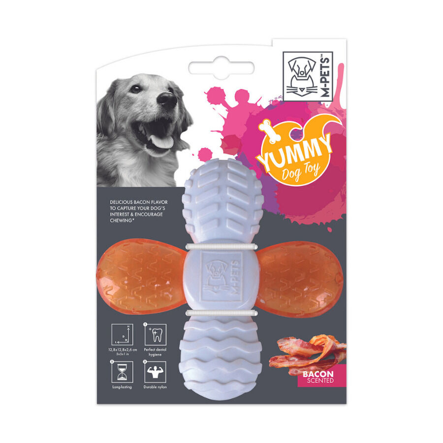 M-Pets Juguete con Sabor a Tocino para perros