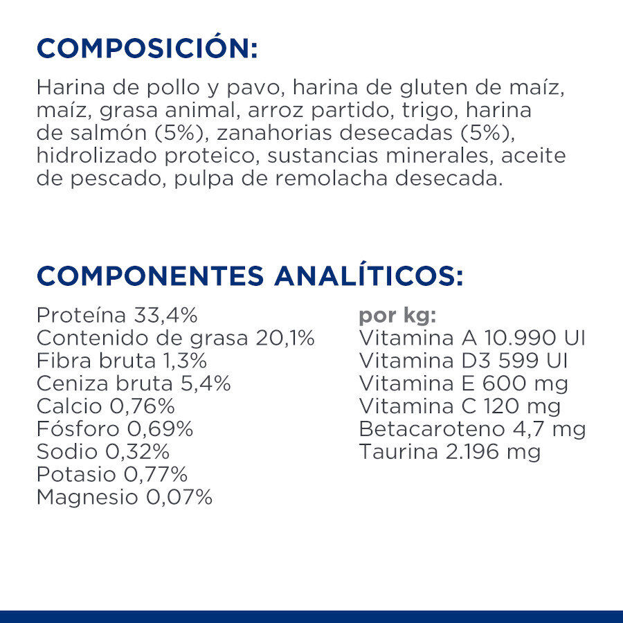 Hill's Science Plan Culinary Creations Salmón y Zanahorias pienso para gatos, , large image number null