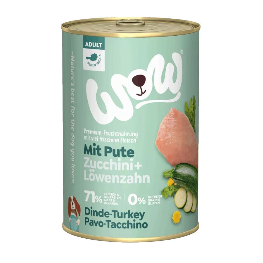 Wow Food Adult Pavo lata para perros, , large image number null