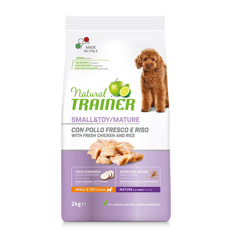 Natural Trainer Mature Small&Toy Pollo pienso para perros