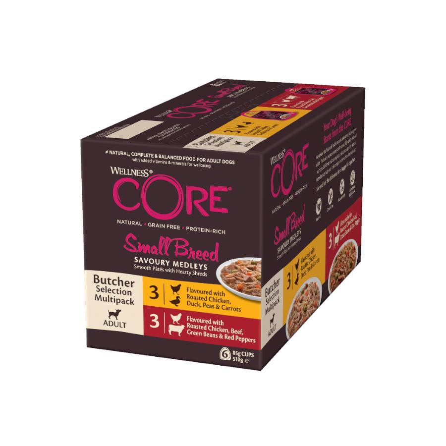 Wellness Core Small Butcher Selection tarrina para perros - Multipack 6, , large image number null