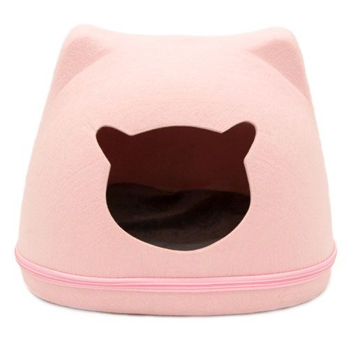 Cama cheap gato rosa