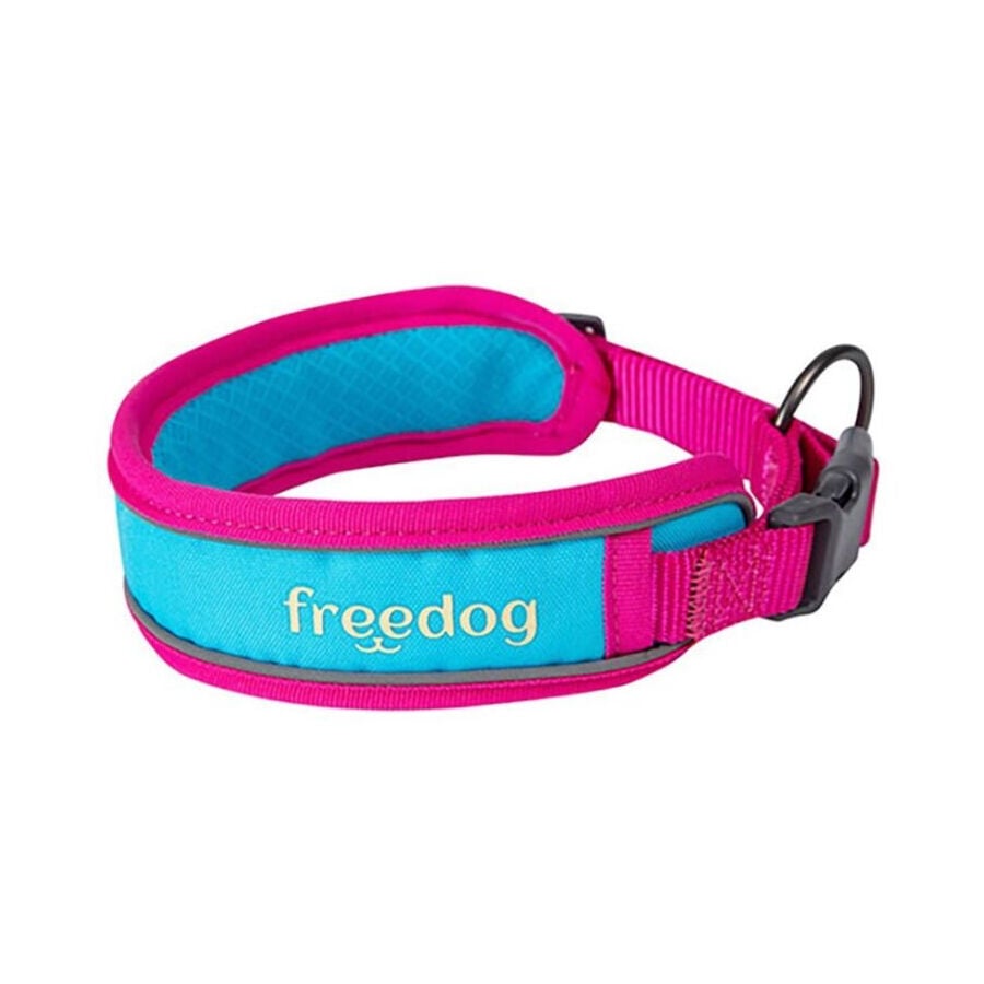 Freedog Cool Pro Tech Collar Refrescante Fucsia Deportivo para perros, , large image number null