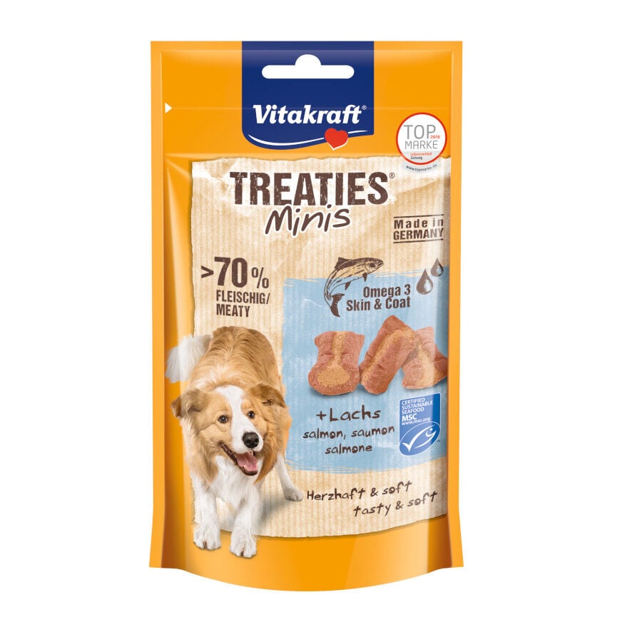 Vitakraft Treaties Minis de paté con salmón para perros