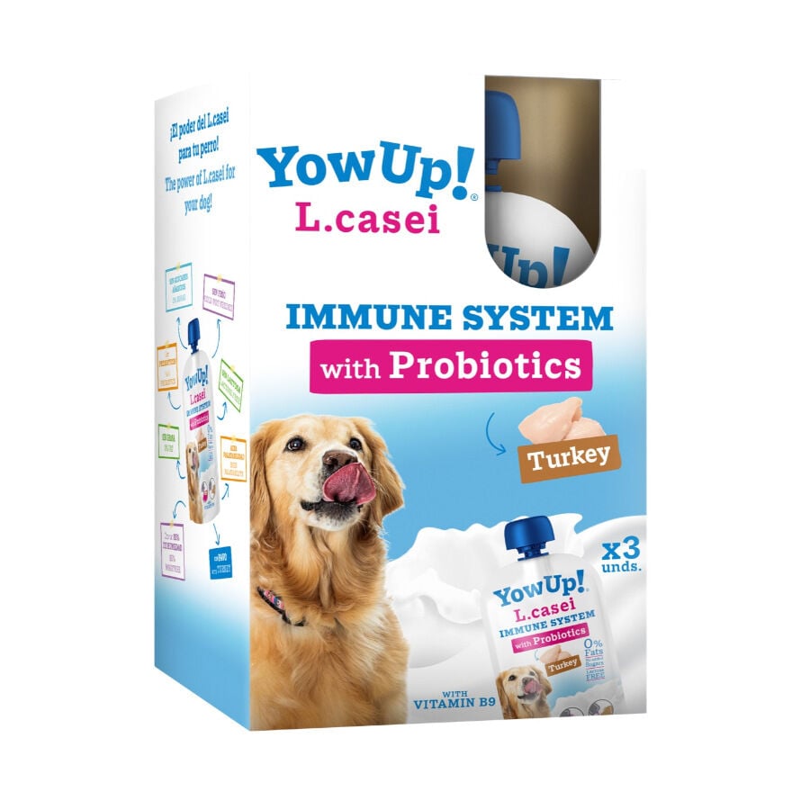 YowUp! L.casei Pavo yogur para perros – Pack 3