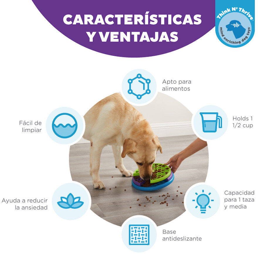 Outward Hound Nina Ottosson Lickin' Layers Juguete Interactivo con Chuches para perros, , large image number null