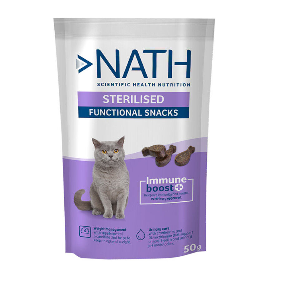 Nath Adult Sterilised Filetes de Pavo Sobre en salsa para gatos