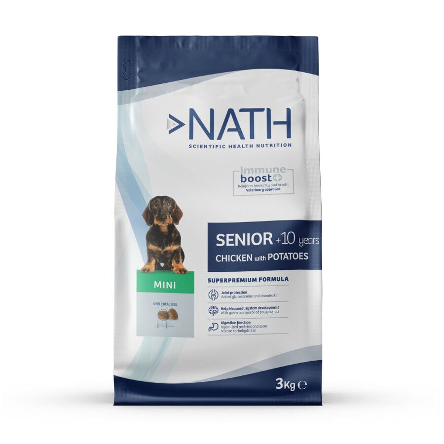 Nath Senior Mini pienso para perros, , large image number null
