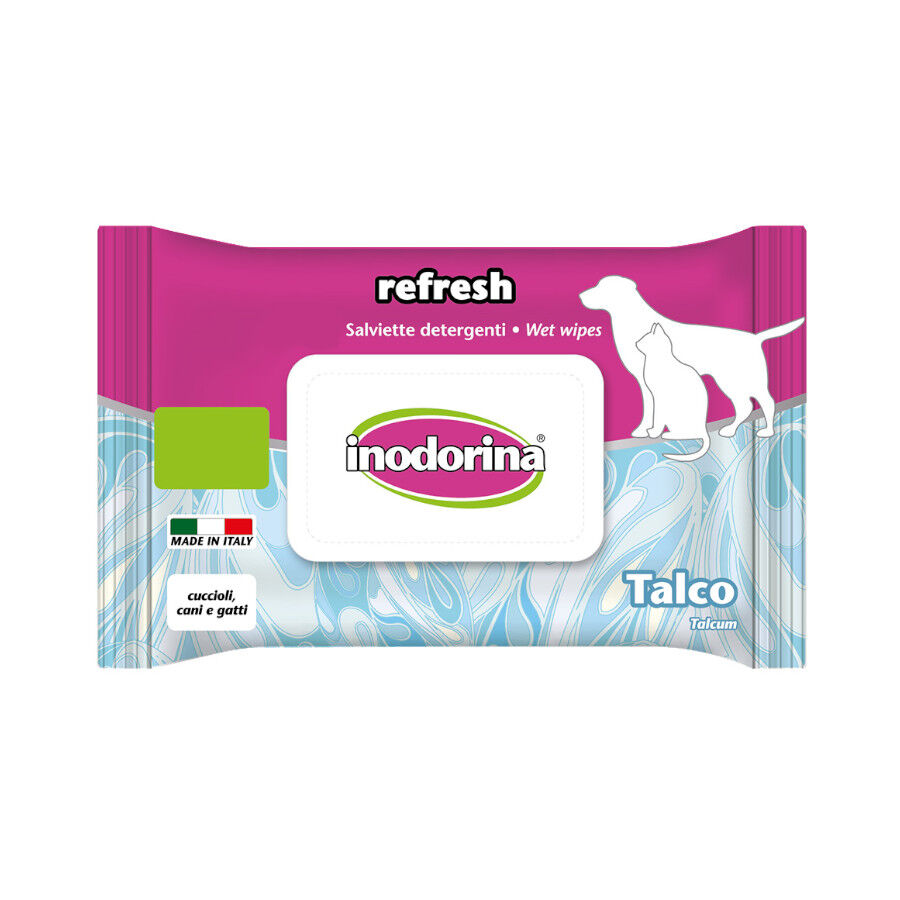 Toallitas Refresh Musgo Blanco Inodorina para perros y gatos - LolitosPets®