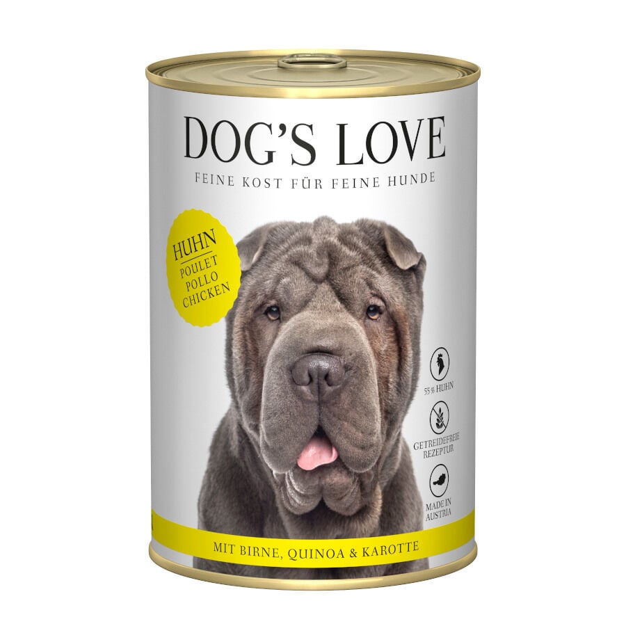 Dog’s Love Adulto Pollo lata para perros, , large image number null