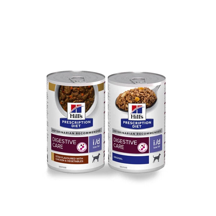 Hill's Prescription Diet Digestive Care i/d Low Fat Pack comida húmeda para perros, , large image number null