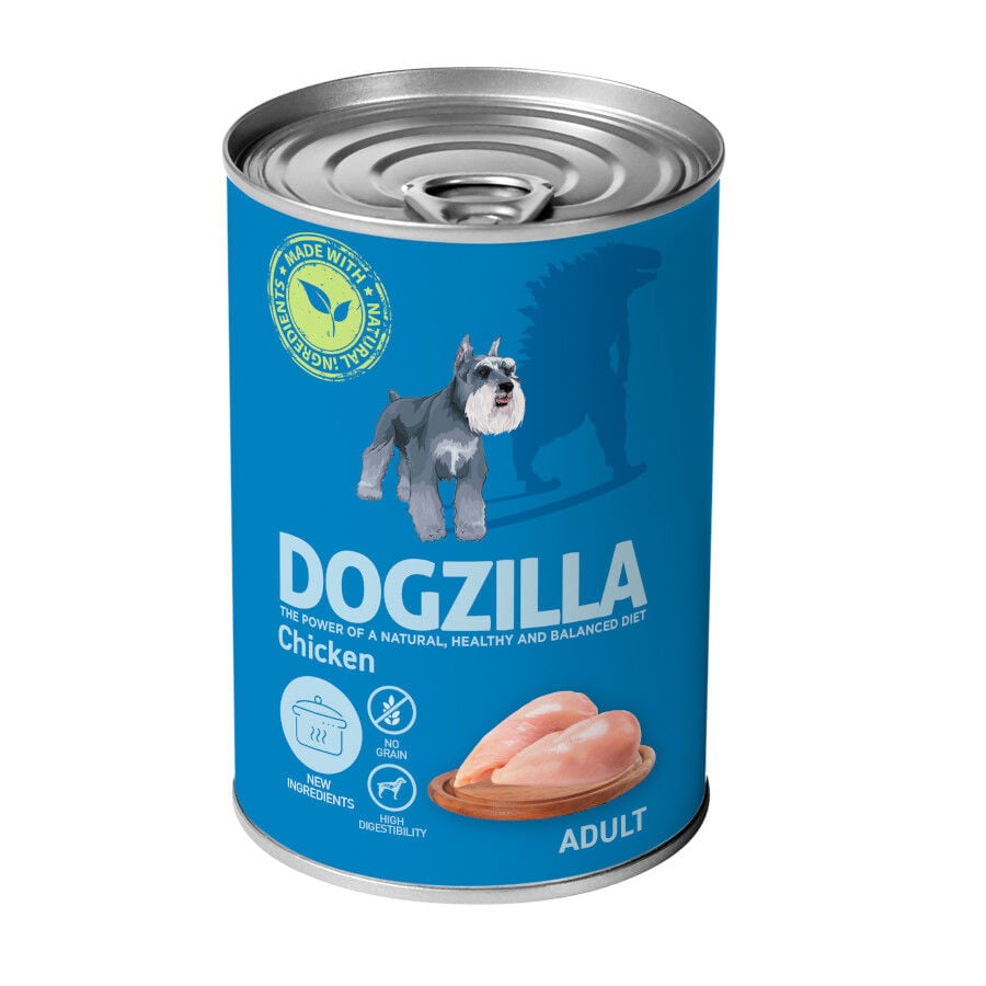 Dogzilla Pollo Grain Free lata para perros, , large image number null