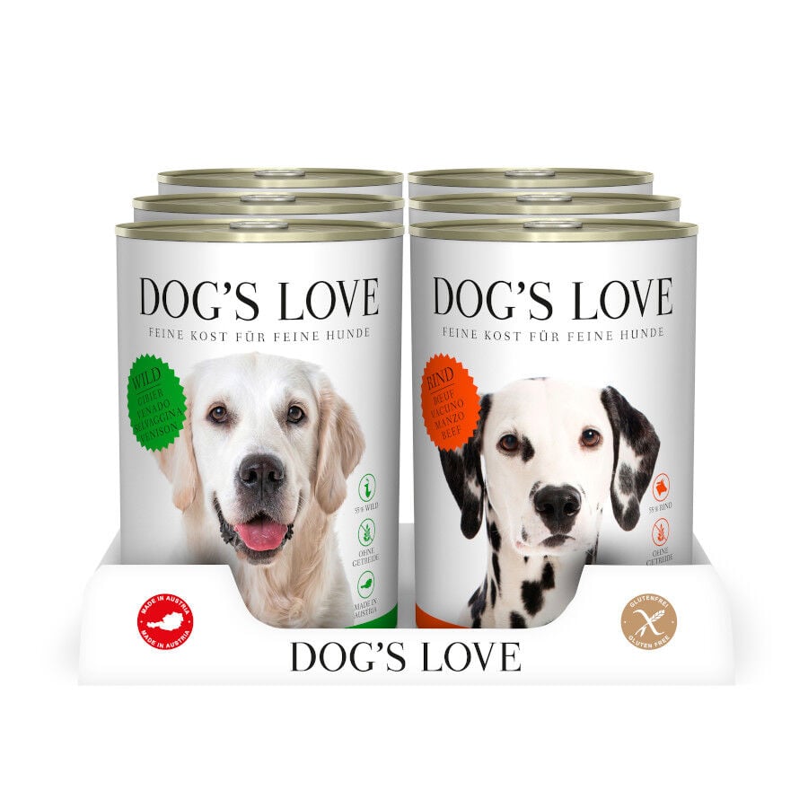 Dog’s Love Adulto lata para perros, , large image number null