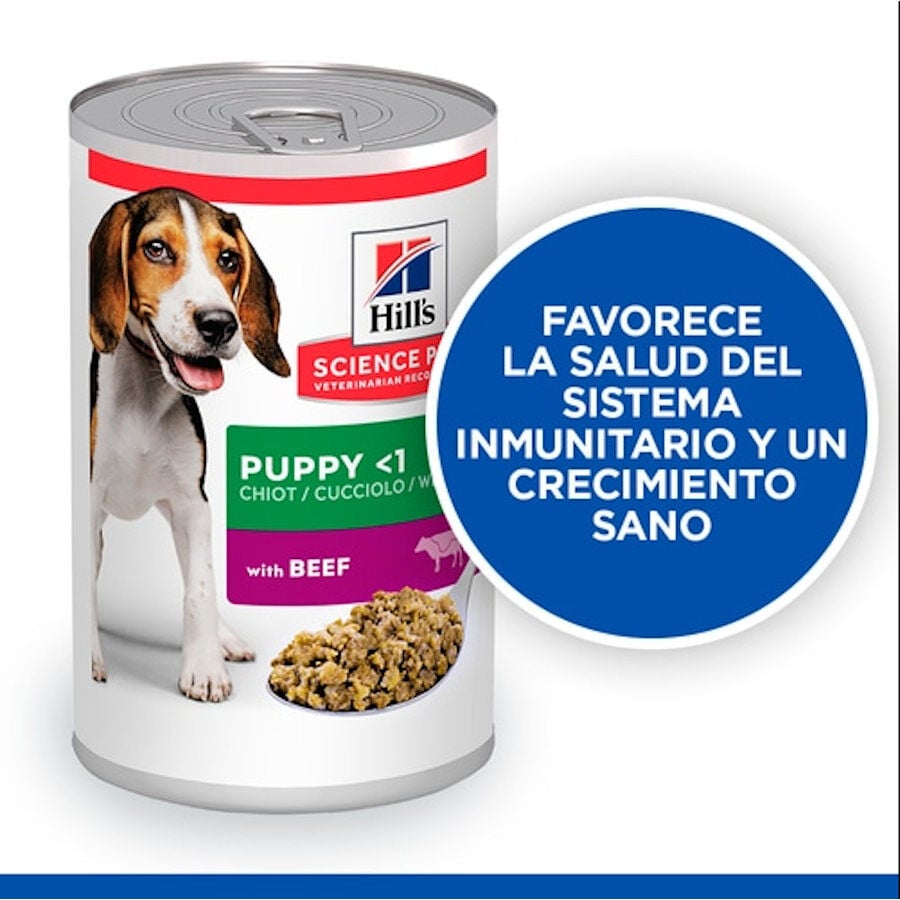 Hill's Science Plan Puppy Ternera en Paté lata para perros, , large image number null