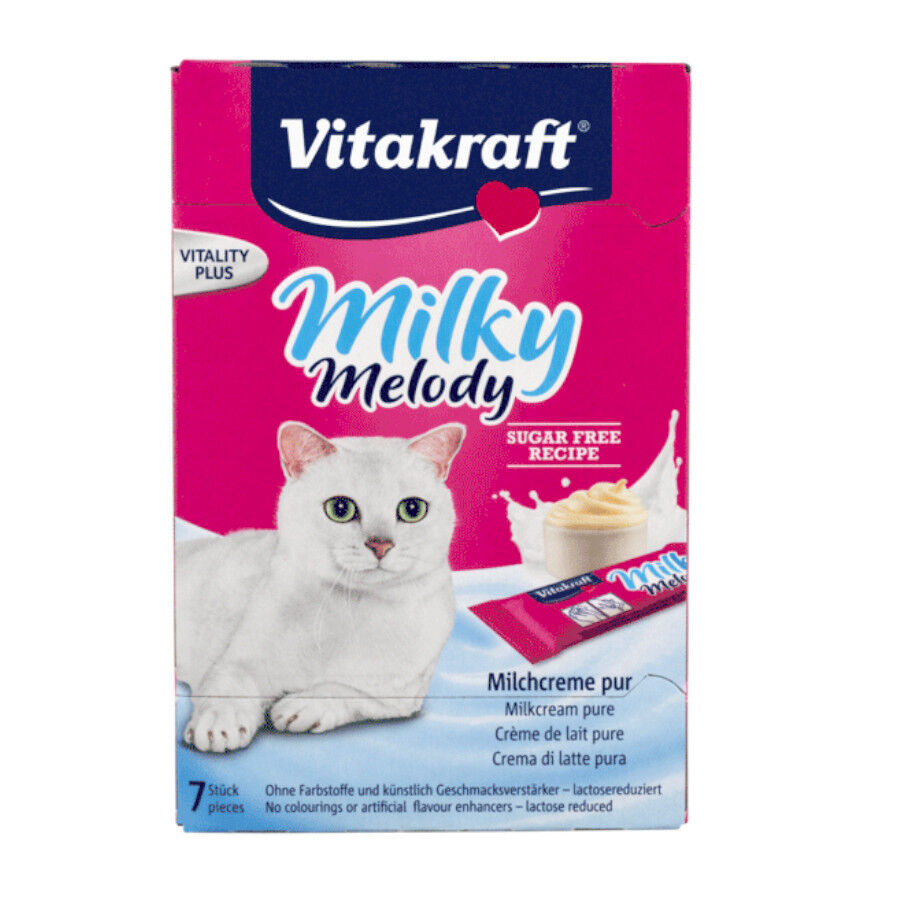 Vitakraft Milky Moments Crema de leche snack para gatos, , large image number null