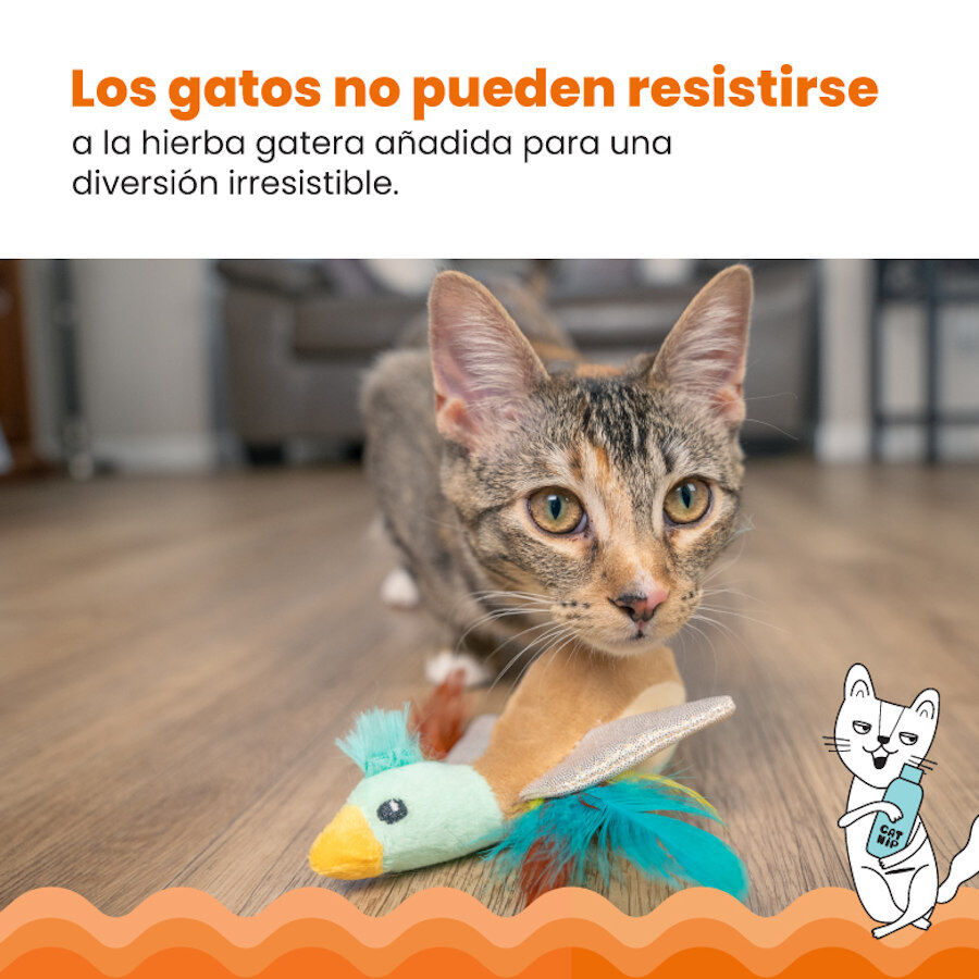 Outward Hound Catstages Flapperz Pato de peluche para gatos, , large image number null