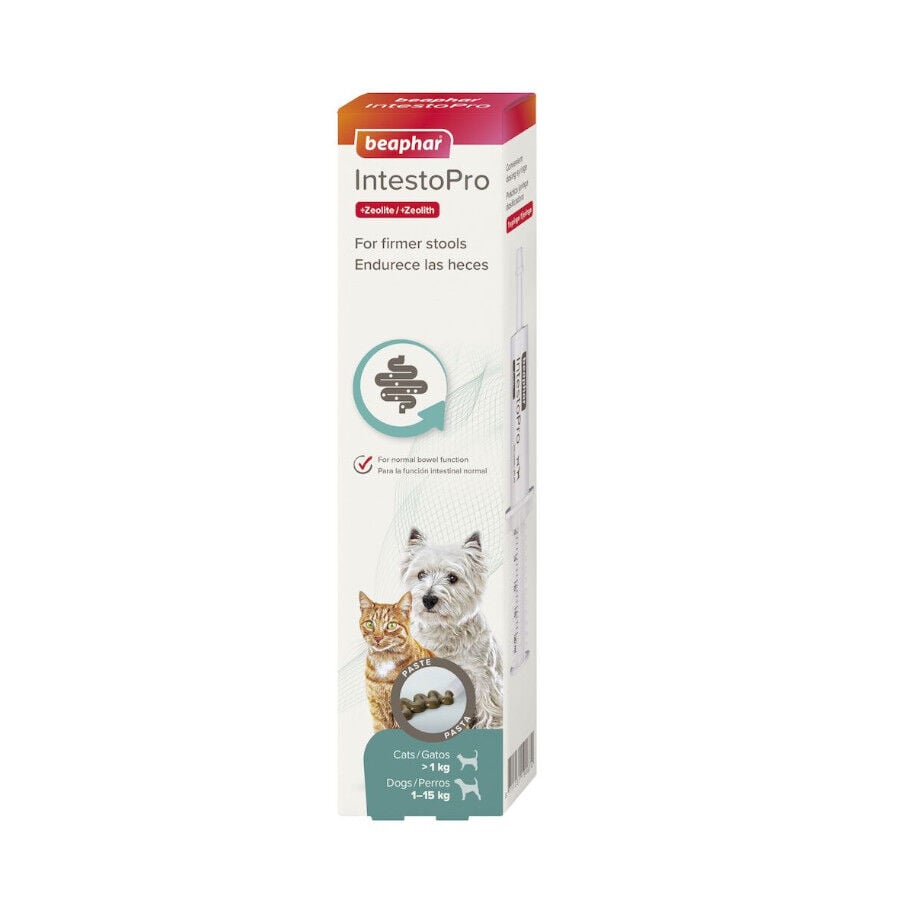 Beaphar IntestoPro Regulador Intestinal en Pasta para cachorros y gatos, , large image number null