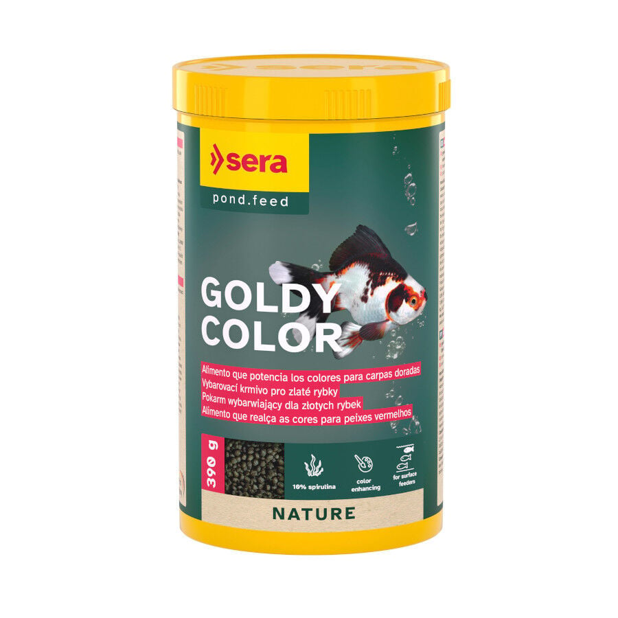 Sera Goldy Color Spirulina Nature Alimento para peces