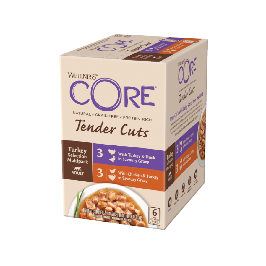 Wellness Core Selection Pavo lata para gatos - Multipack