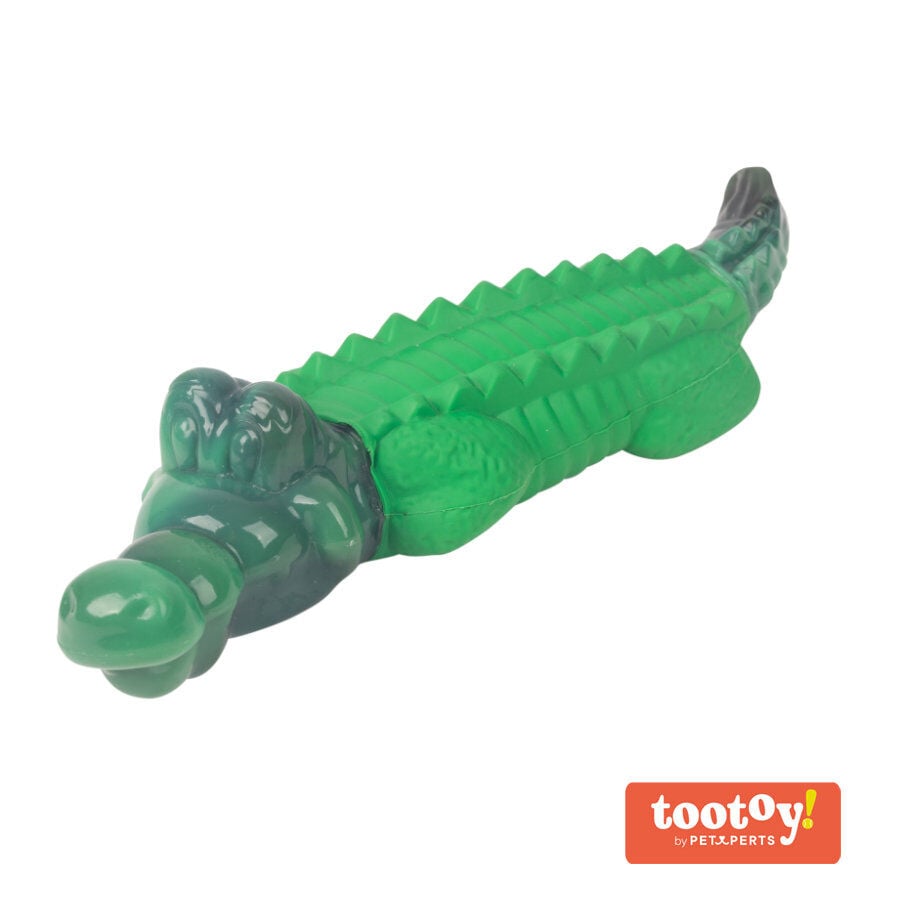 Tootoy! Chew Tuff Cocodrile modedor para perros , , large image number null