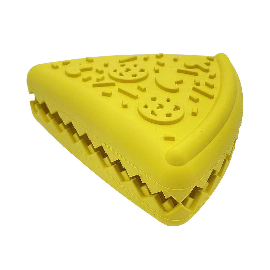 Tootoy! Chew Cheese Pizza Treat Dispenser juguete para perros, , large image number null