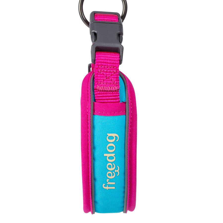 Freedog Cool Pro Tech Collar Refrescante Fucsia Deportivo para perros, , large image number null