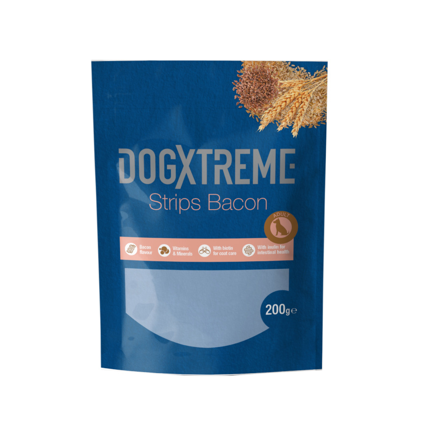 Dogxtreme Tiras de Bacon snack para perros, , large image number null