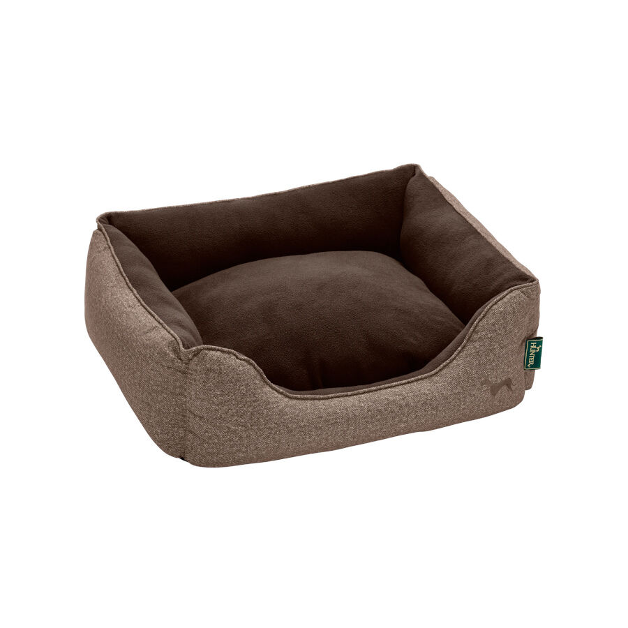 Hunter Boston Cozy Cama Marrón para perros, , large image number null