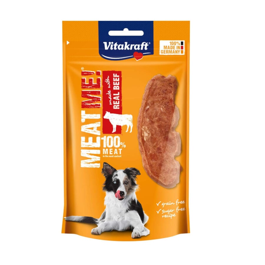 Vitakraft Carne Deshidratada Ternera para perros, , large image number null