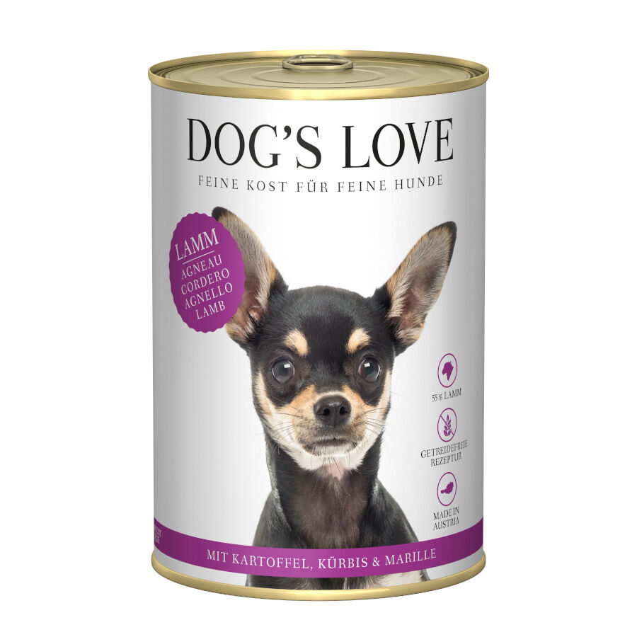 Dog’s Love Adulto Cordero lata para perros