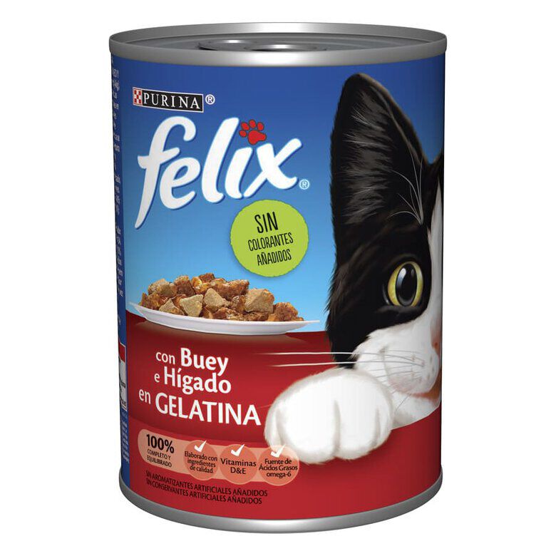 Felix Buey e Hígado en Gelatina lata