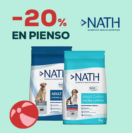 Nath: -20% en selección de pienso para perro 12 kg