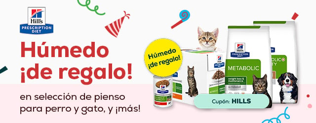 Hill's Prescription Diet: Regalo 3 latas de comida húmeda con pienso para perro 12 kg