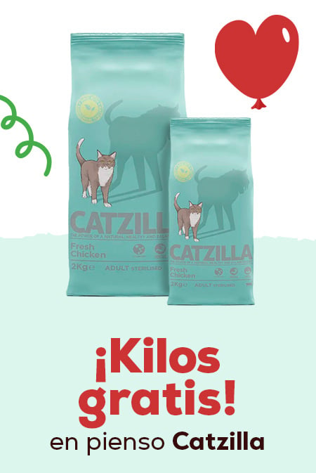 Catzilla: Kilos gratis con selección de pienso