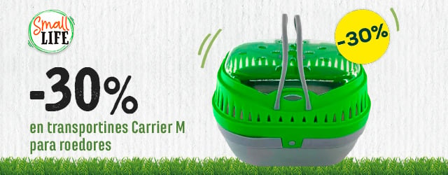 Small Life: -30% en transportines Carrier para roedores M