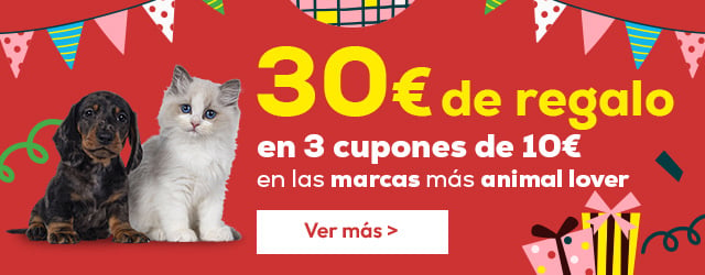 Compra nuestras marcas más Animal Lovers y consigue 30€ de regalo