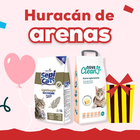 Huracán de arenas: aprovecha los mejores descuentos en las mejores arenas para tu gato