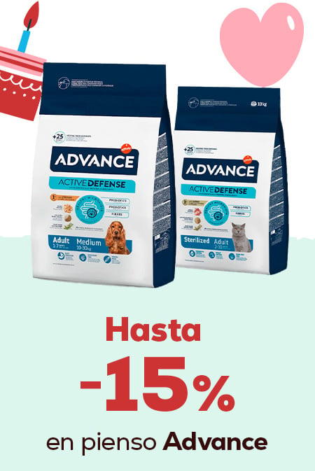 Advance: Hasta -15% en pienso