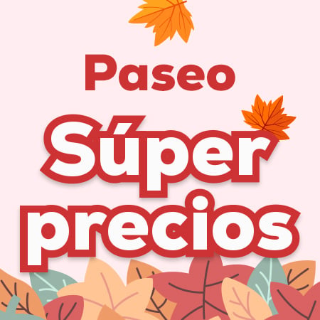 Súper Precios en selección de productos de paseo